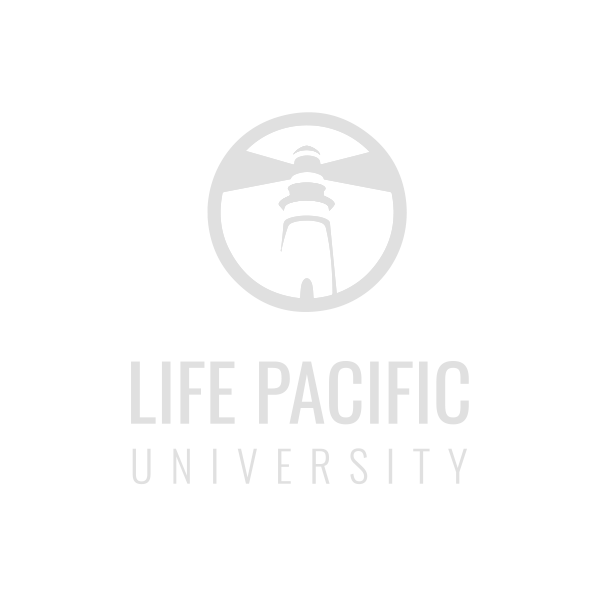 Logo with a circular emblem featuring a vertical bar inside, followed by two lines of brand text beneath.
